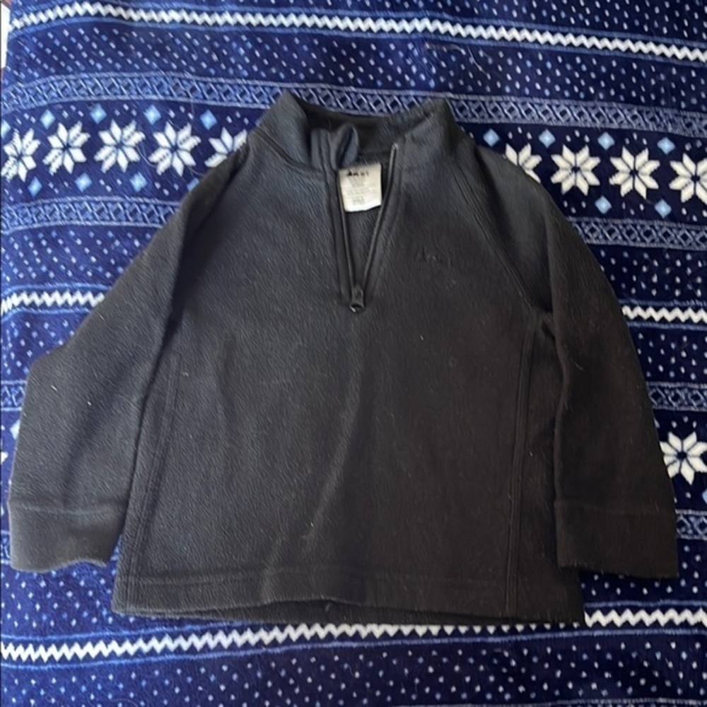 REI Black Quarter-Zip Pullover 12 Months preloved